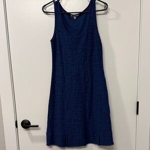 Horny Toad Textured Navy Mini Dress